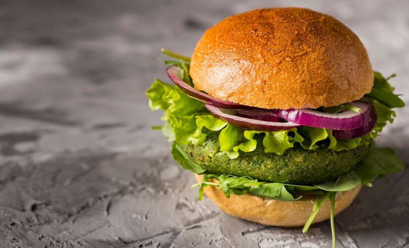 Delicious Plant-Based Burger – A Healthy Fast Food Alternative